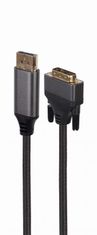 Gembird gembird cc-dpm-dvim-4k-6 video kabelski adapter 1,8 m displayport dvi črn