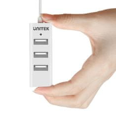 Unitek Unitek y-2146 vmesniško vozlišče usb 2.0 480 mbit/s bela