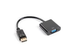 Lanberg lanberg ad-0002-bk video kabelski adapter 0,2 m vga (d-sub) displayport črn