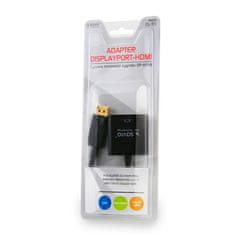 SAVIO savio cl-55 video kabelski adapter 0,2 m displayport hdmi tip a (standard) črn