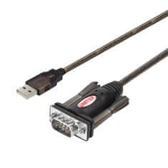 Unitek Unitek y-105 serijski kabel črne barve 1,5 m usb tip-a db-9