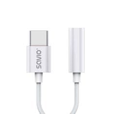 SAVIO avdio adapter usb tip 3.1 c (m) - jack 3,5 mm (f) bela savio ak-51