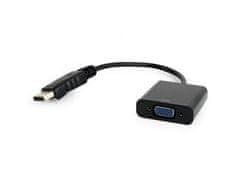 Gembird gembird a-dpm-vgaf-02 video kabelski adapter 0,15 m vga (d-sub) displayport črn