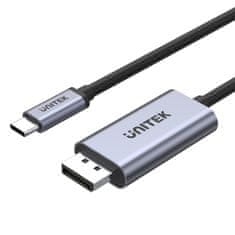 Unitek unitek v1409a kabel za spreminjanje spola usb-c displayport črn, siv