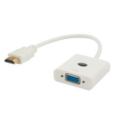 shumee Adapter SAVIO cl-27 (HDMI M - D-Sub (VGA) F; 0,10 m; bel)