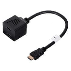 Lanberg lanberg ad-0019-bk video razdelilnik hdmi 2x hdmi