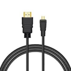 SAVIO savio cl-39 hdmi kabel 1 m hdmi tip a (standardni) hdmi tip d (mikro) črn