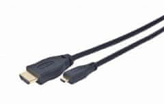 Gembird gembird 1,8 m kabel hdmi-m/micro hdmi-m hdmi tip a (standardni) hdmi tip d (mikro) črn