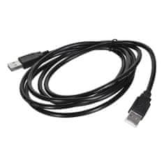 Lanberg lanberg ca-usba-20cu-0018-bk kabel usb 1,8 m 2.0 usb a črn