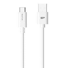 Silicon Power Silicijev kabel USB 1 m usb 2.0 usb a usb c bela