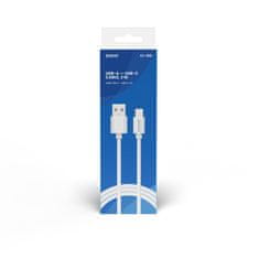 SAVIO usb kabel 2 m usb 2.0, usb a - usb c bela savio cl-168