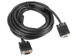 Lanberg lanberg ca-vgac-10cc-0050-b kabel vga 5 m vga (d-sub) črn