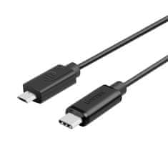 Unitek unitek y-c473bk usb kabel 1 m usb 2.0 usb c micro-usb b črn