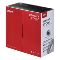 Dahua dahua technology pfm920i-6un-c-v2 omrežni kabel bela 305 m cat6 u/utp (utp)