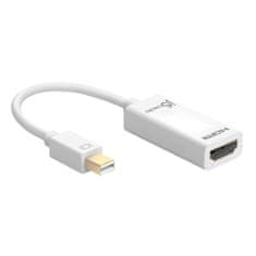 slomart j5create adapter mini displayport na 4k hdmi (minidp m - 4k hdmi f 125mm; barva bela) jda159-n