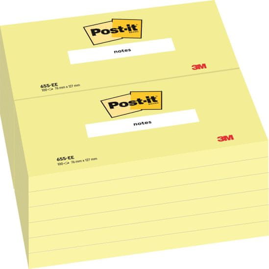 Post-It Listek 76x127 mm