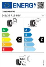 Continental Zimska pnevmatika 245/35R19 93V XL FR TS860S WinterContact 03552220000