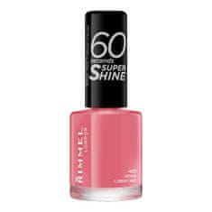 Rimmel 60 Seconds Super Shine hitro sušeči lak za nohte 8 ml Odtenek 405 rose libertine