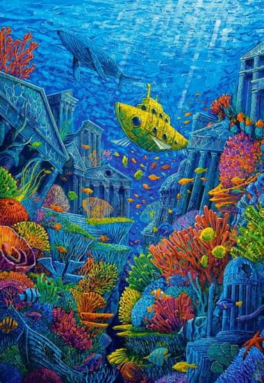 Castorland Puzzle Art Collection: Atlantis 1500 kosov