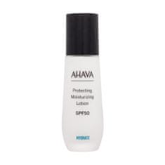 Ahava Hydrate Protecting Moisturizing Lotion SPF50 vlažilen in zaščitni losjon za obraz 50 ml za ženske