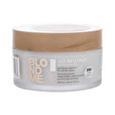 Schwarzkopf Prof. Blond Me All Blondes Detox Mask maska za svetle lase 200 ml za ženske