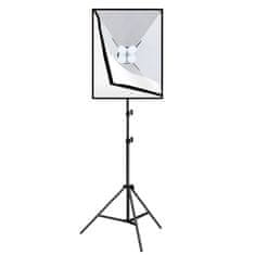 NEW Studijski set Puluz LED softbox 50x70cm, stativ, LED žarnice 4 kos PU5071EU