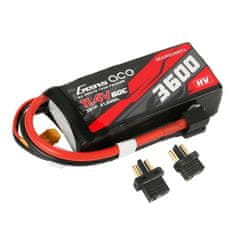 Gens Ace lipo gens ace 3600mah 11.4v 3s1p 60c hivolt baterija z xt60/t-vtičem