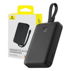 BASEUS Powerbank Baseus Magnetic Mini 10000mAh, USB-C 30W MagSafe (black)