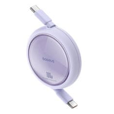 BASEUS Kabel USB-C na USB-C Baseus Free2Draw, PD, 100W, 1m (vijolična)
