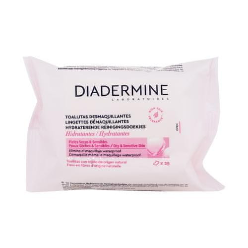 Diadermine Hydrating Cleansing Wipes Set čistilni robčki za obraz 25 kos