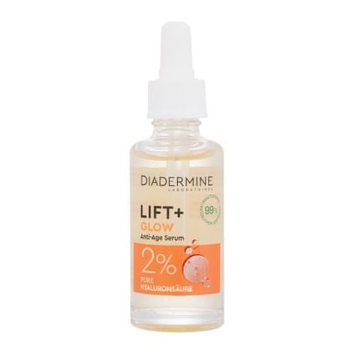Diadermine Lift+ Glow Anti-Age Serum serum za osvetljevanje in glajenje kože za ženske