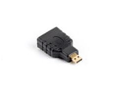 OEM LANBERG reduktor HDMI (F) v HDMI MICRO (M), črn