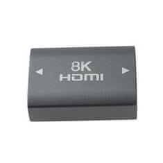 PremiumCord 8K Adapterski priključek HDMI A - HDMI A, ženski/ženski, kovinski