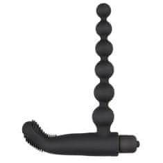 Easytoys Vibrator Beaded Buddy, črn