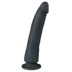 Easytoys Dildo s prisesalno kapico, črn