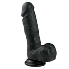 Easytoys Realističen dildo - 17,5 cm, črn