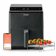 Cosori Cvrtnik brez Olja Cosori Dual Blaze Chef Edition 1700 W Črna 6,4 L