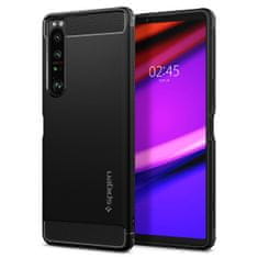 Spigen Rugged Armor, black - Sony Xperia 1 IV