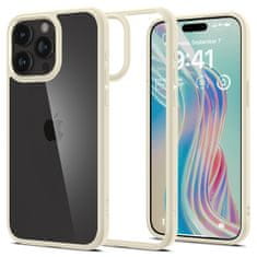 Spigen Ultra hibridni etui za iPhone 15 Pro Max beige