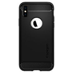 Spigen Rugged Armor, black - iPhone XS/X