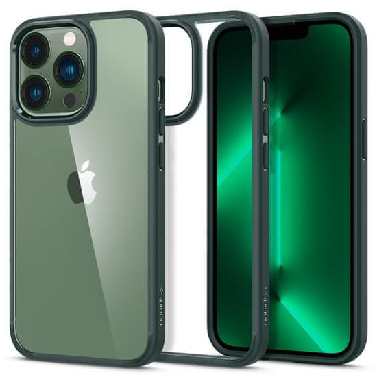 Spigen Ula Hybrid, midnight green - iPhone 13 Pro