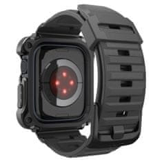 Spigen Tough Armor Pro, metal black - Apple Watch 9/8/7 45mm