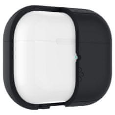 Spigen Case Silicone Fit Black + Sap Phantom Green - AirPods Pro (2nd Gen)