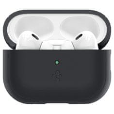 Spigen Case Silicone Fit Black + Sap Phantom Green - AirPods Pro (2nd Gen)