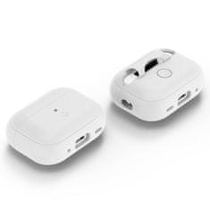 Spigen Case Silicone Fit White + Sap Gray - AirPods Pro (2nd Gen)