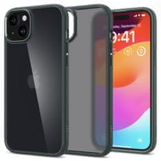 Spigen Ultra hibridno ohišje za iPhone 15 temno zeleno