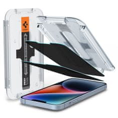 Spigen Glass EZ Fit ansparency Sensor Open Privacy 2 Pack - iPhone 14/13 Pro/13