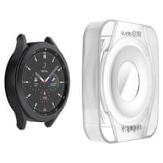 Spigen Glas EZ Fit 2 Pack - Samsung Galaxy Watch4 Classic 42mm/Galaxy Watch3 41mm