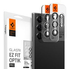 Spigen Glass EZ Fit Optik Pro Black 2 Pack - Samsung Galaxy S22 Ula