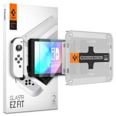 Spigen Glass EZ Fit 2 Pack - Nintendo Switch OLED